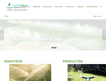 Tablet Screenshot of hidroriego.com